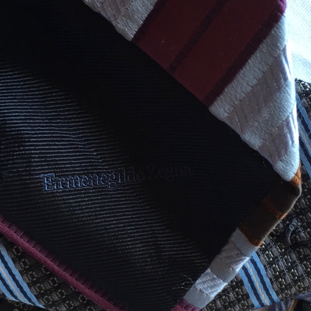 3 Ermenegildo Zegna Striped Ties - Picture 7 of 7